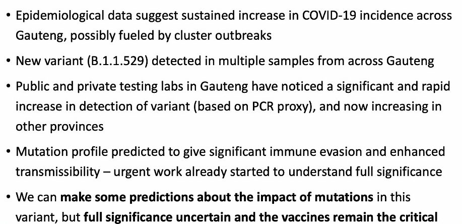 NICD: Tshwane one of regions where new Covid-19 variant detected