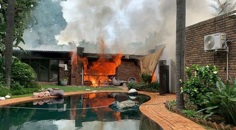 Two people hospitalised, pets killed as fire destroys Brooklyn family home